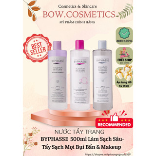  Nước Tẩy Trang Byphasse Solution Micellaire 500ml Sạch Sâu Dành Cho Mọi Loại Da