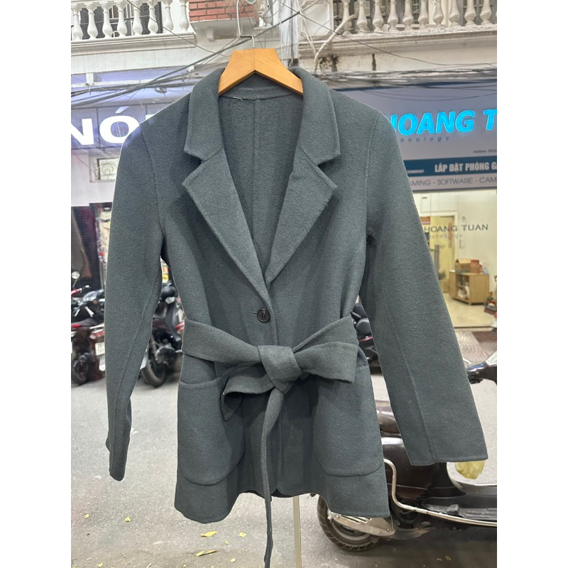 Áo dạ dáng ngắn xuất Hàn