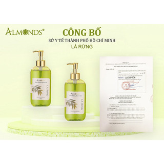 Mỹ phẩm - almonds - sữa tắm tri mụn lưng, viem nang lông