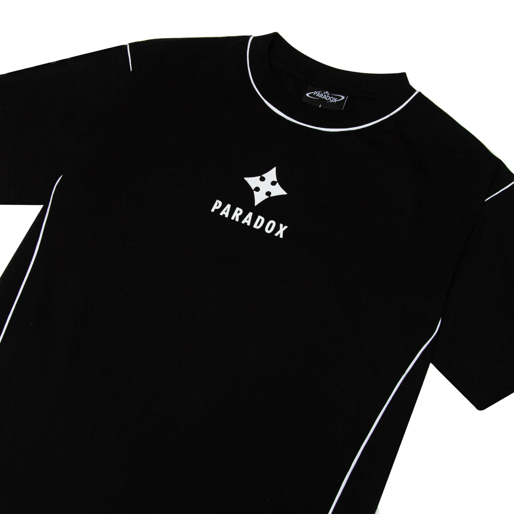 Áo thun form rộng Paradox tay lỡ - Unisex - High-class Coll. - INKY - Đen
