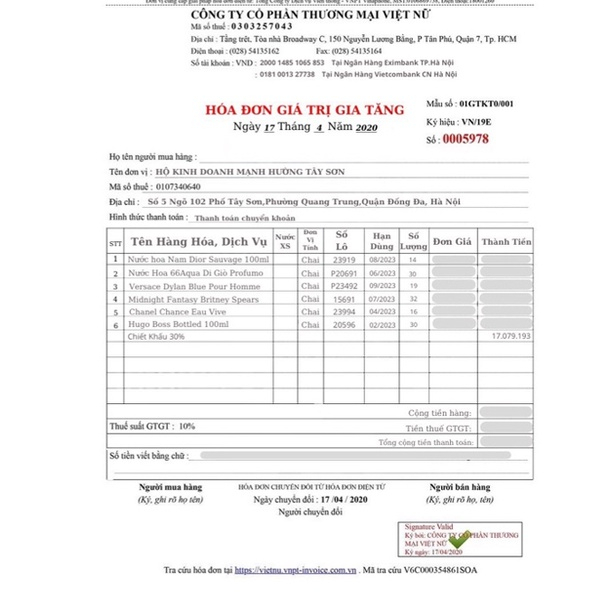 💖 BẢN ĐẸP - LIKE AUTH 💖 Nước hoa UNISEX LELABO 13 ANOTHER