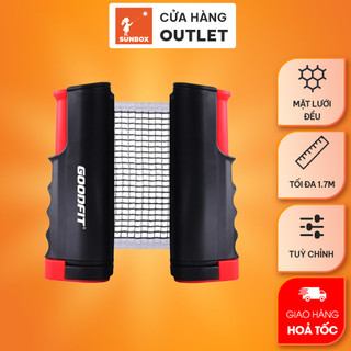 Cọc lưới bóng bàn rút gọn chính hãng GoodFit GF004TN chất liệu ABS cao cấp