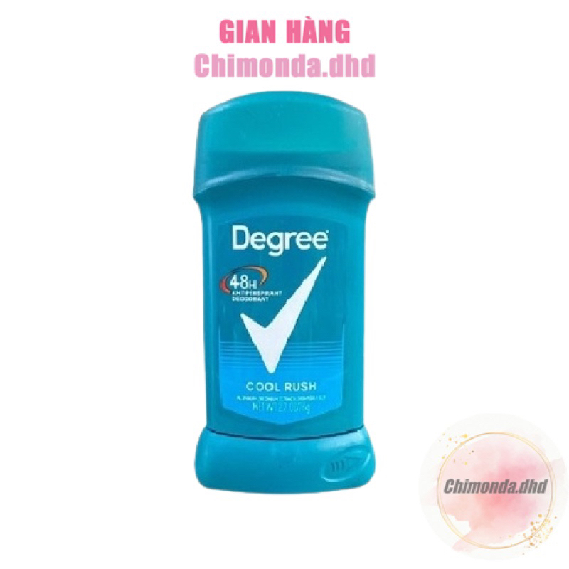 Lăn Sáp Khử Mùi Nam Degree Men Cool Rush 76g