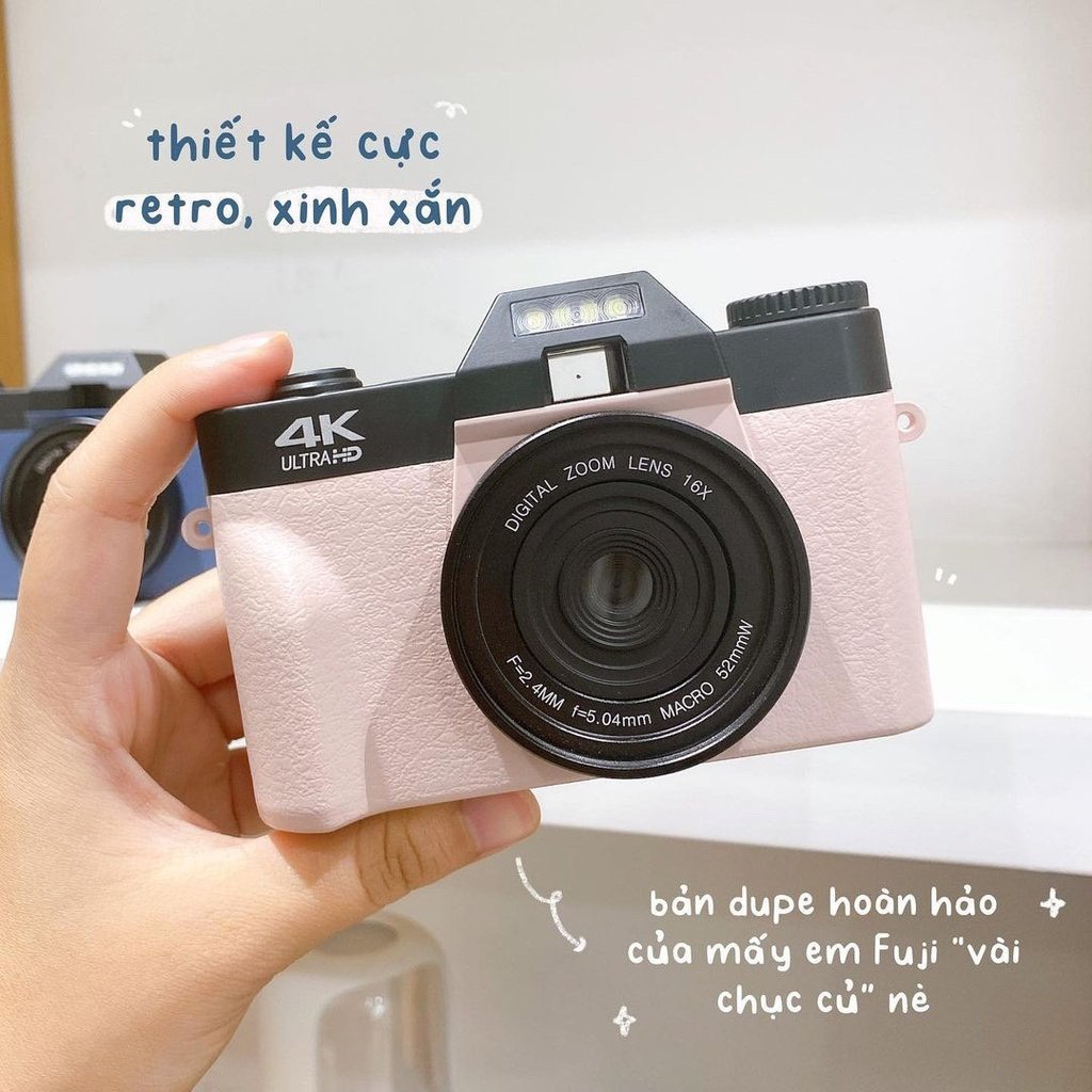 [NEW 2023] MÁY ẢNH KỸ THUẬT SỐ RETRO CHẤT LƯỢNG ẢNH 4K PRO - NHỎ GỌN TIỆN LỢI - TRẢI NGHIỆM MỘT SẢN PHẨM CHUYỂN NGHIỆP | BigBuy360 - bigbuy360.vn