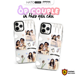 Ốp lưng cặp HATO Case ốp đôi in tên, hình couple nam nữ theo yêu cầu cho nhiều dòng máy iPhone, Samsung, Xiaomi, OPPO