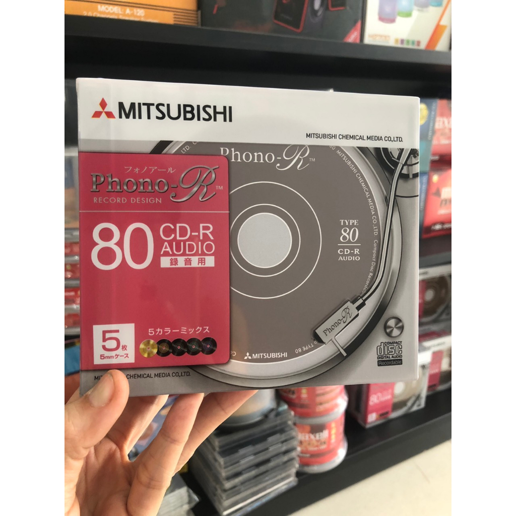 BLOCK 5 ĐĨA CD TRẮNG VERBATIM MITSUBISHI Phono Audio