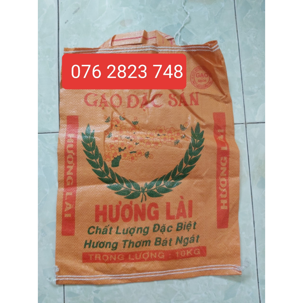 BAO GẠO HƯƠNG LÀI 10 KG - XANH LÁ, HỒNG, CAM, TRẮNG ĐỀU CÓ - COMBO 50 CÁI
