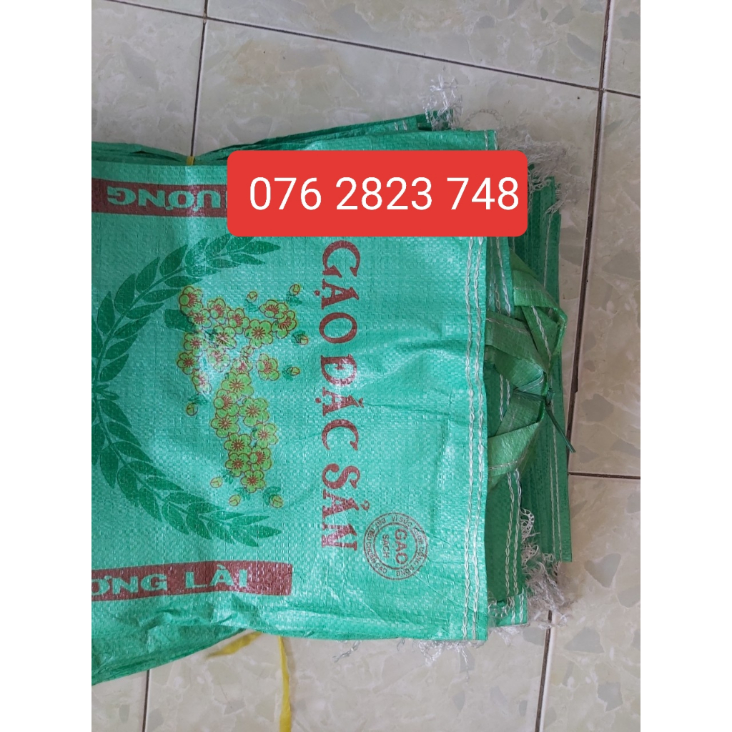 BAO GẠO HƯƠNG LÀI 10 KG - XANH LÁ, HỒNG, CAM, TRẮNG ĐỀU CÓ - COMBO 50 CÁI