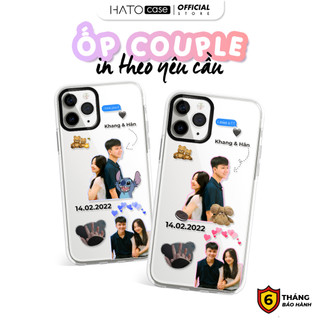 Ốp lưng in theo yêu cầu HATO Case ốp đôi nam nữ in tên, hình cho dòng điện thoại iPhone, Samsung, Xiaomi, OPPO