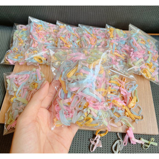 Dây Thun-Dây Chun Cột Tóc Co Giãn Nhiều Màu