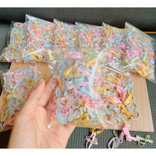 Dây Thun-Dây Chun Cột Tóc Co Giãn Nhiều Màu