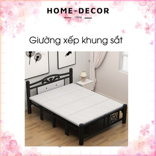 Giường Xếp Gọn, Giường Gấp Gọn - Chất Liệu Khung Sắt, Mẫu Grace Sang Trọng