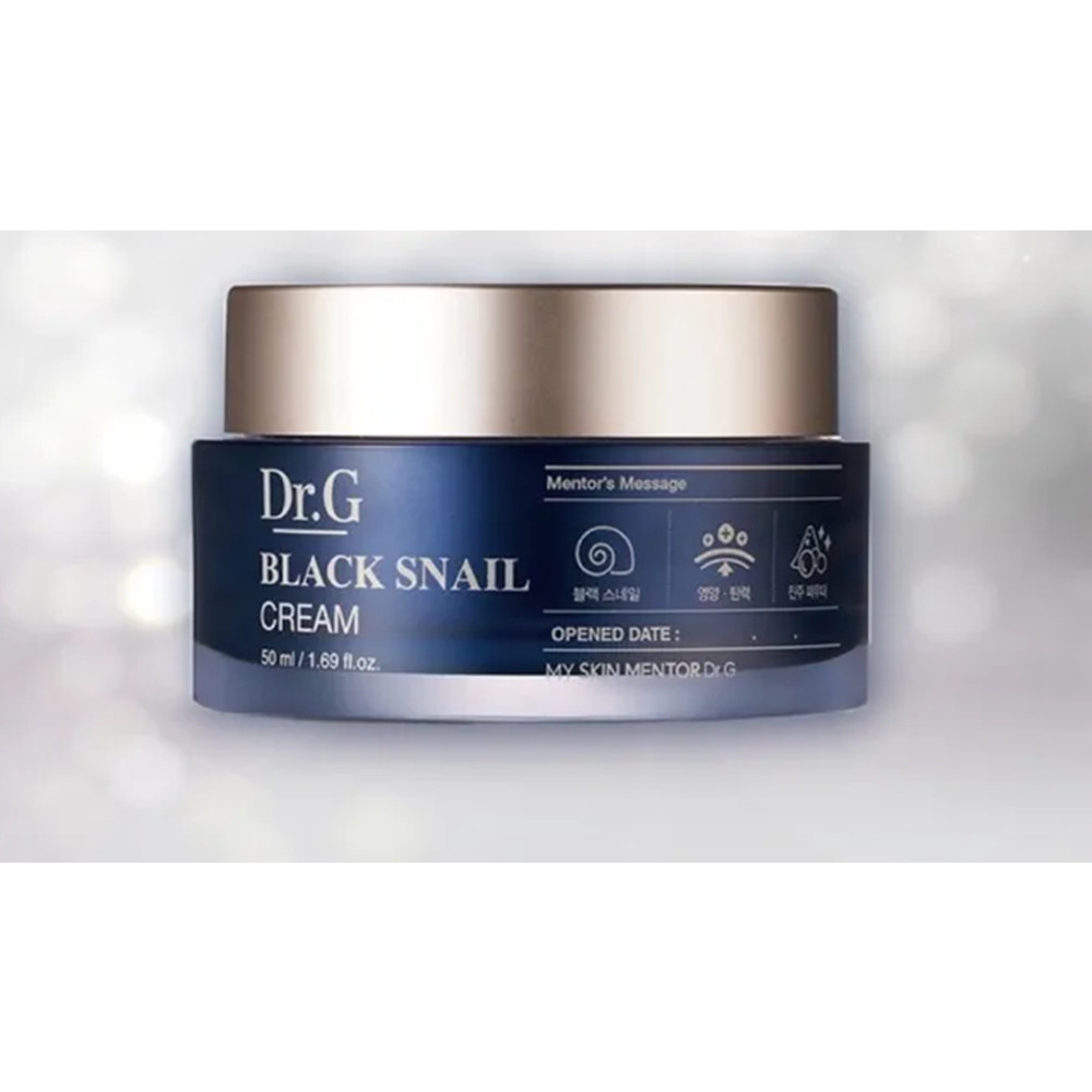 Kem Ốc Sên Đen DR.G Black Snail Cream Nuôi Dưỡng Trắng Da Chống Lão Hoá Đa Năng 50ml