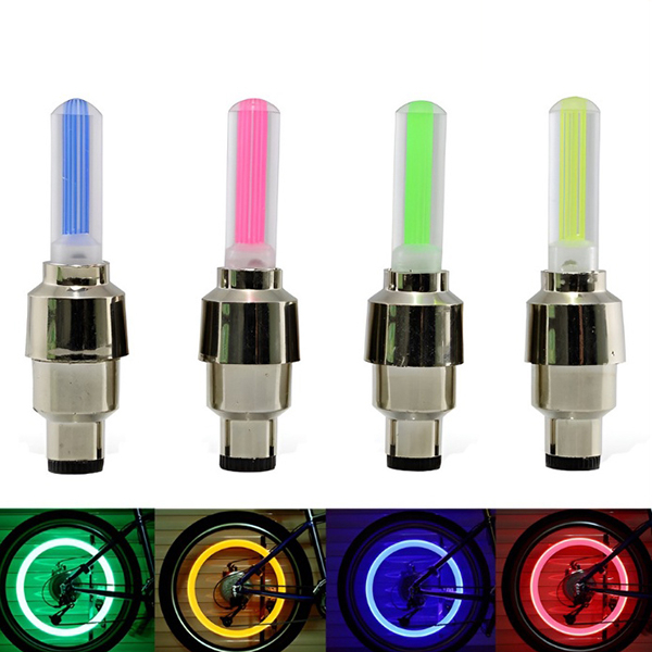 Đèn Led Chân Van Xe Đạp Xe Máy Phát Sáng Khi Di Chuyển Siêu Đẹp VX01