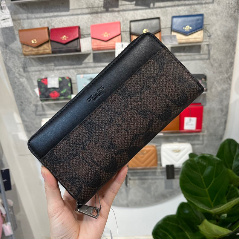 Ví coach nam dáng dài