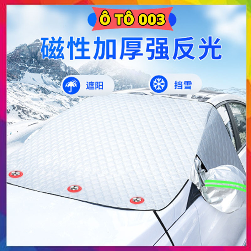 Bạt che nắng kính lái ô tô 4 lớp mẫu mới nhất 2023, che bên hông xe, chụp tai gương phản quang - HÀNG LOẠI 1 CAO CẤP