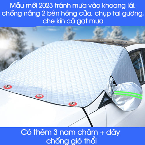 Bạt che nắng kính lái ô tô 4 lớp mẫu mới nhất 2023, che bên hông xe, chụp tai gương phản quang - HÀNG LOẠI 1 CAO CẤP | BigBuy360 - bigbuy360.vn