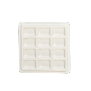 Palette sứ pha màu schmincke (12 ô)