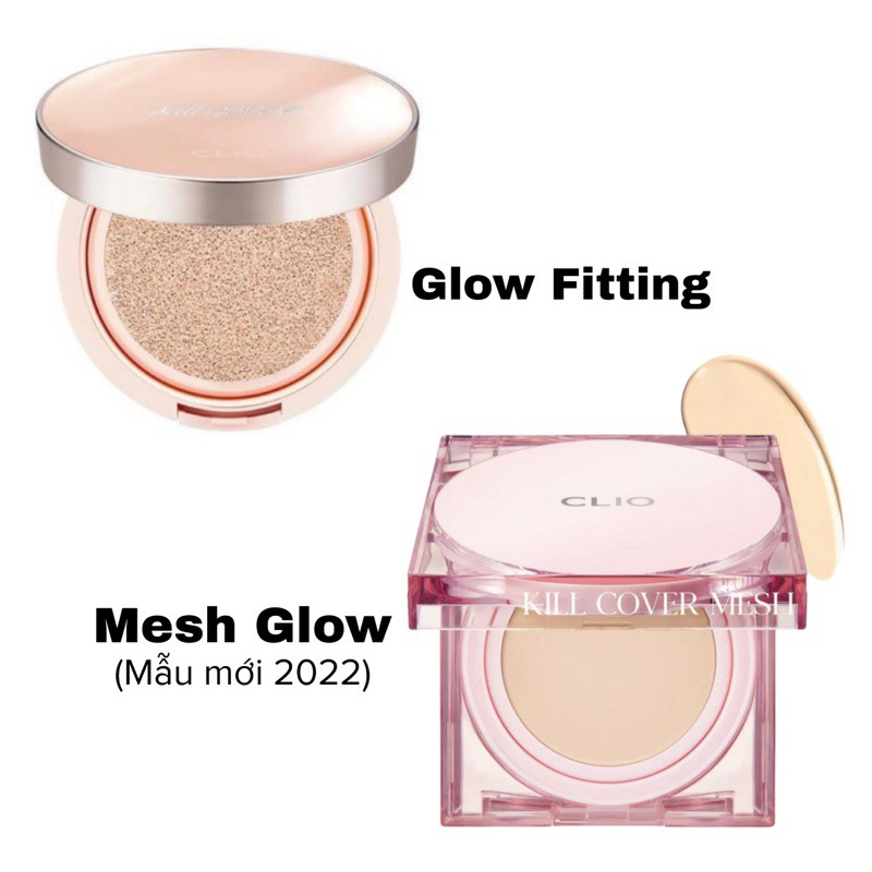 Phấn Nước Che Phủ Căng Mướt Da CLIO Kill Cover Mesh Glow Cushion SPF50