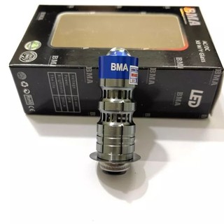 Bóng pha led bi cầu BMA chân M5 ,2 chân, 2 chế độ sáng pha trắng cos vàng