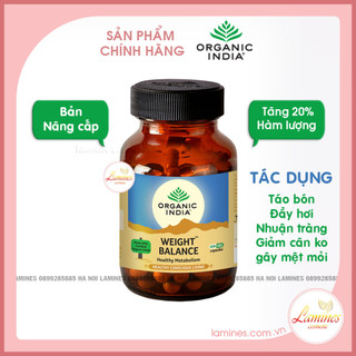 Hỗ Trợ Giảm Cân Organic India Weight Balance 60 Viên