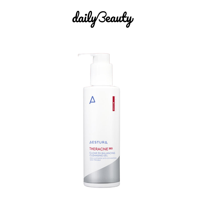 Gel Rửa Mặt AESTURA THERACNE365 Clear pH Balancing Cleansing Gel 200ml (Date 09.2024) Daily Beauty Official