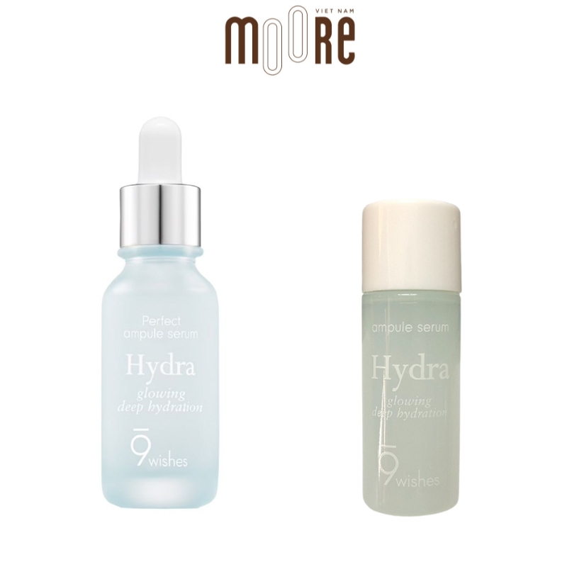 Tinh chất dưỡng ẩm 9Wishes Hydra Glowing Deep Hydration Ampule Serum