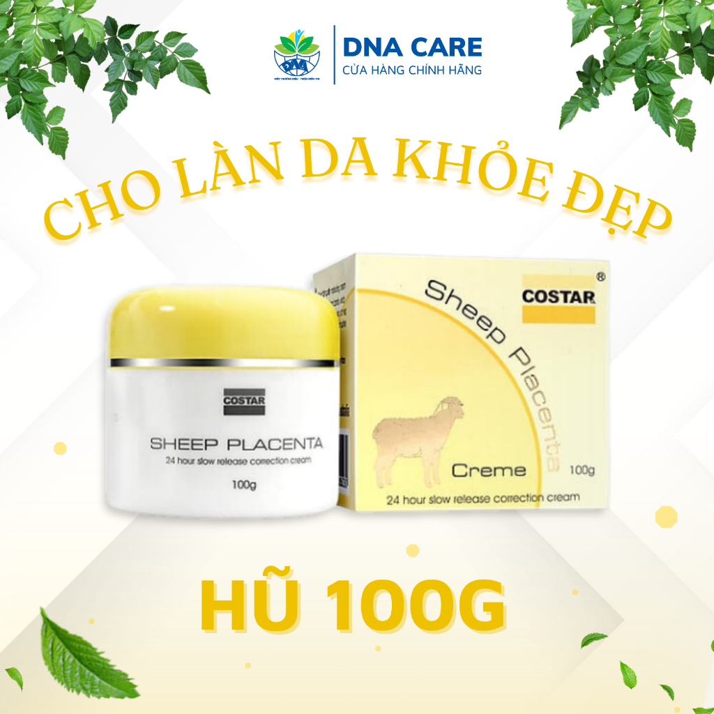 Kem dưỡng da mặt nhau thai cừu Costar Sheep Placenta hộp 100gr