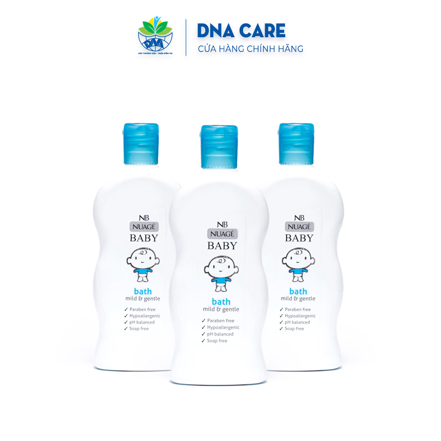 Sữa tắm cho bé NUAGE an toàn cho da chai 300ml