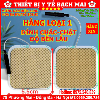 Cặp 02 miếng dán điện xung máy điện châm hoa đà sdz-ii