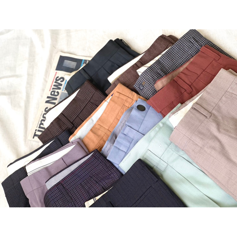 Quần tây nhật Nam nữ chốt đơn in.box size màu ạ