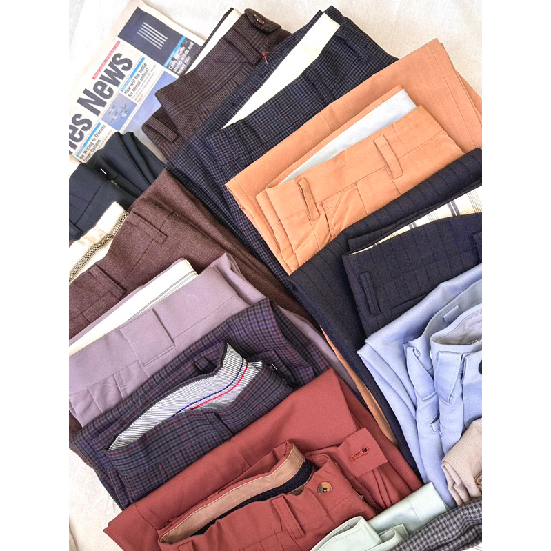 Quần tây nhật Nam nữ chốt đơn in.box size màu ạ