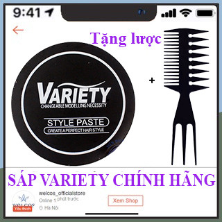 ✅[CHÍNH HÃNG] SÁP VUỐT TÓC TẠO KIỂU DÀNH CHO NAM VARIETY MATTE LASTING 100ml MN06