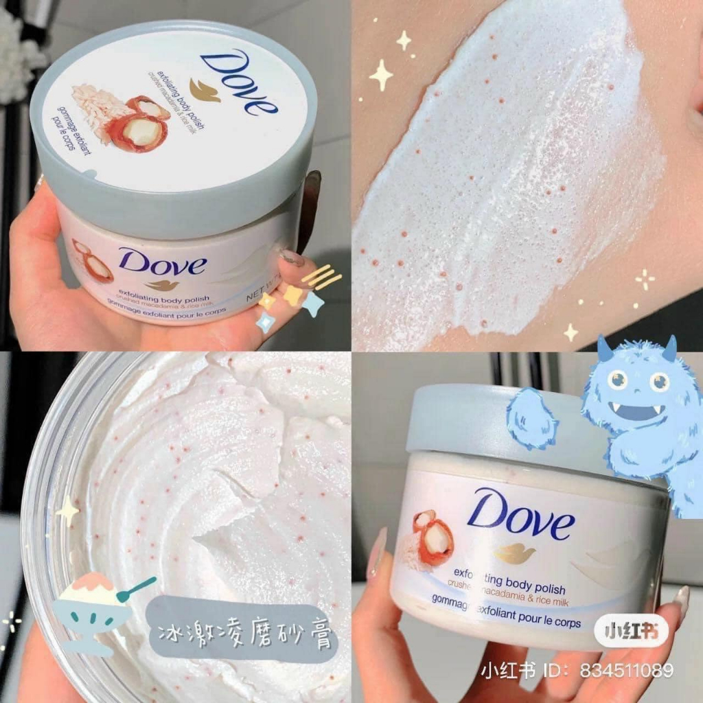 TẨY TẾ BÀO CHẾT TOÀN THÂN DOVE