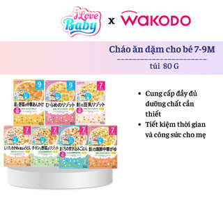 Cháo, Nui, Mì ăn dặm Wakodo bé 7 tháng - 9 tháng