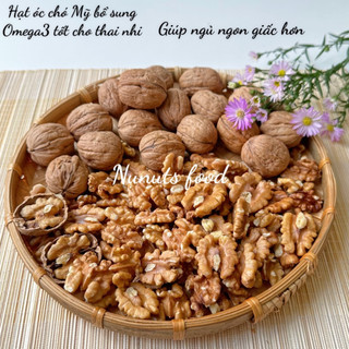 Nhân óc chó mỹ ( hạt sống/ hạt sấy giòn/ tẩm mật ong) dòng chandler Mỹ shop Thúy Anh