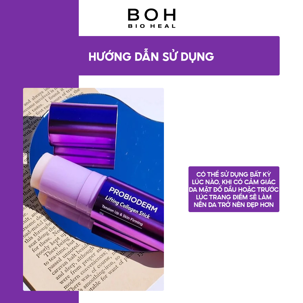 Thanh Lăn Làm Căng Và Săn Chắc Da BIOHEAL BOH PROBIODERM LIFTING COLLAGEN STICK 10g