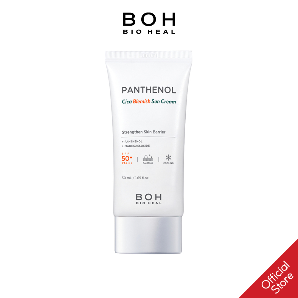 Kem Chống Nắng Dành Cho Da Mụn BIOHEAL BOH PANTHENOL CICA BLEMISH SUN CREAM 50ml