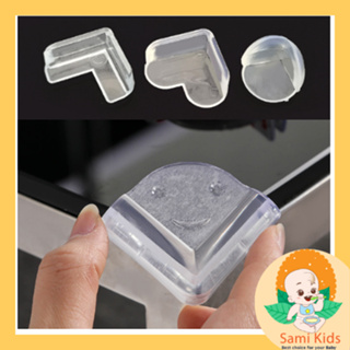 Miếng bọc góc bàn bằng silicon, bịt cạnh bàn tủ giữ an toàn cho bé SAMIKIDS