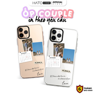 Ốp lưng in theo yêu cầu HATO Case ốp điện thoại đôi in ảnh couple nam nữ cho tất cả dòng máy iPhone, Samsung, Xiaomi
