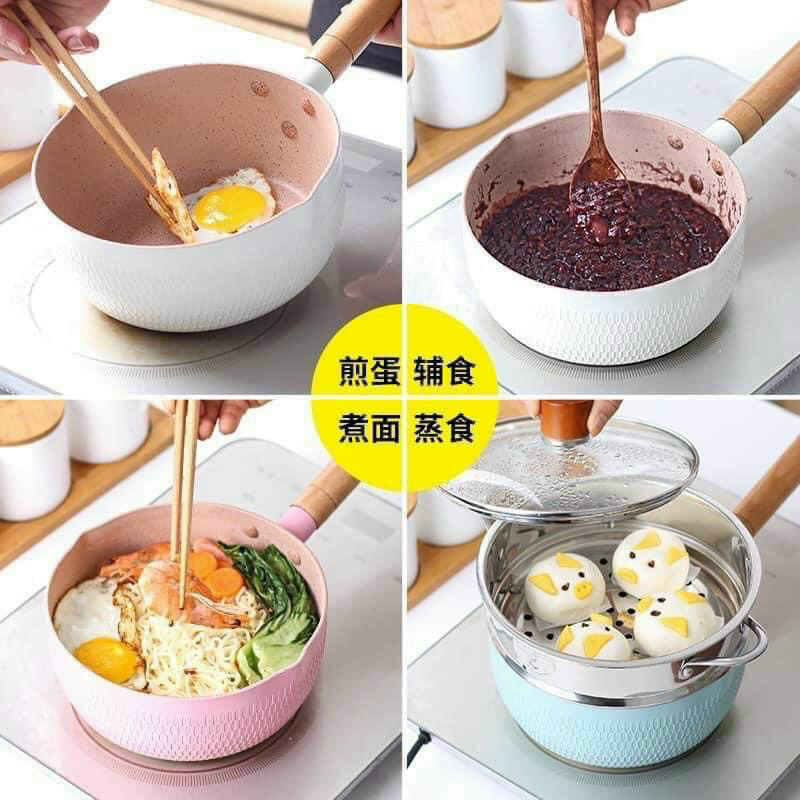 Chảo lúa mạch Nhật Bản lồng sâu