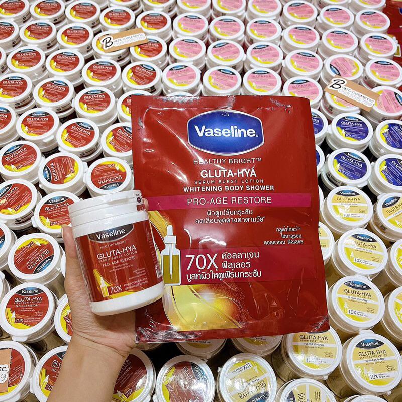 Dưỡng thể kích trắng, bật tone siêu nhanh Vaseline