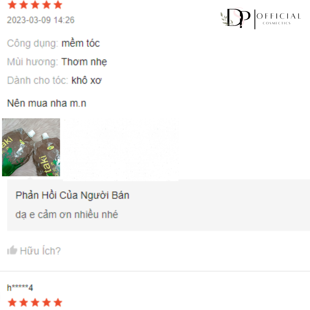 Kem Hấp Ủ tóc siêu mượt NATAKI COLLAGEN 1000ml