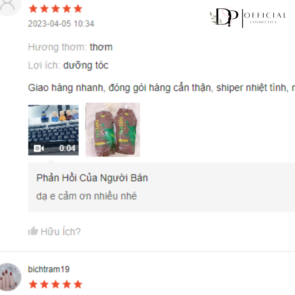 Kem Hấp Ủ tóc siêu mượt NATAKI COLLAGEN 1000ml