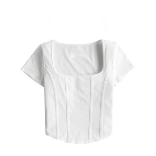 Áo Thun cổ U XƯƠNG CÁ nữ Bigsize - A23