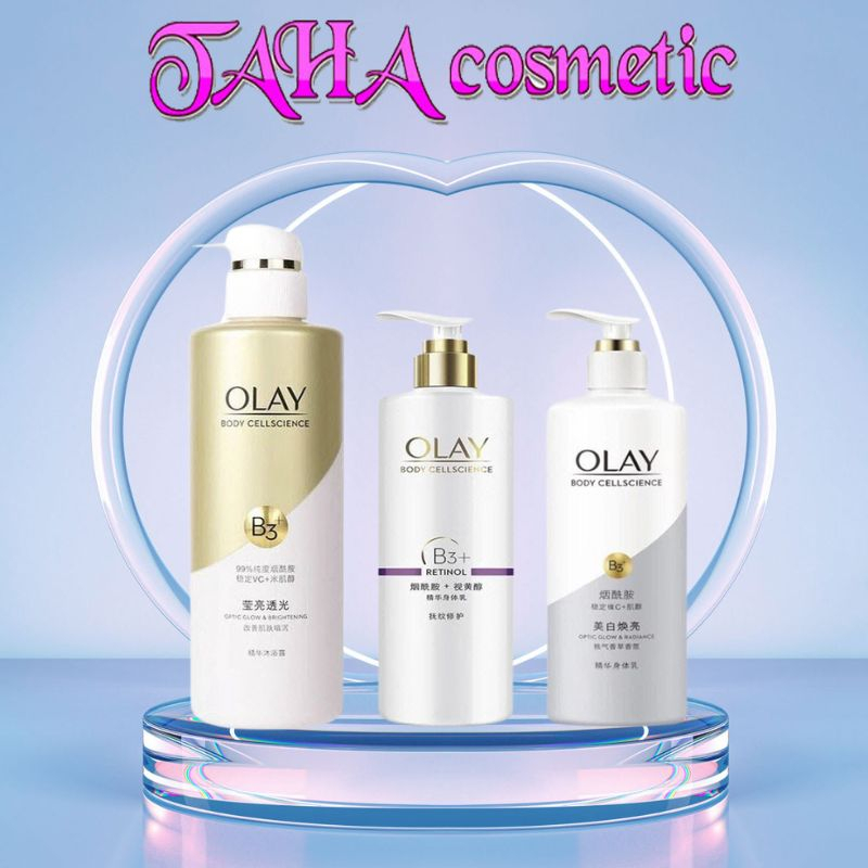Sữa Tắm OLAY B3+ Siêu Dưỡng Trắng Da, Cấp Ẩm Và Đàn Hồi Cho Da - Chai 500ml