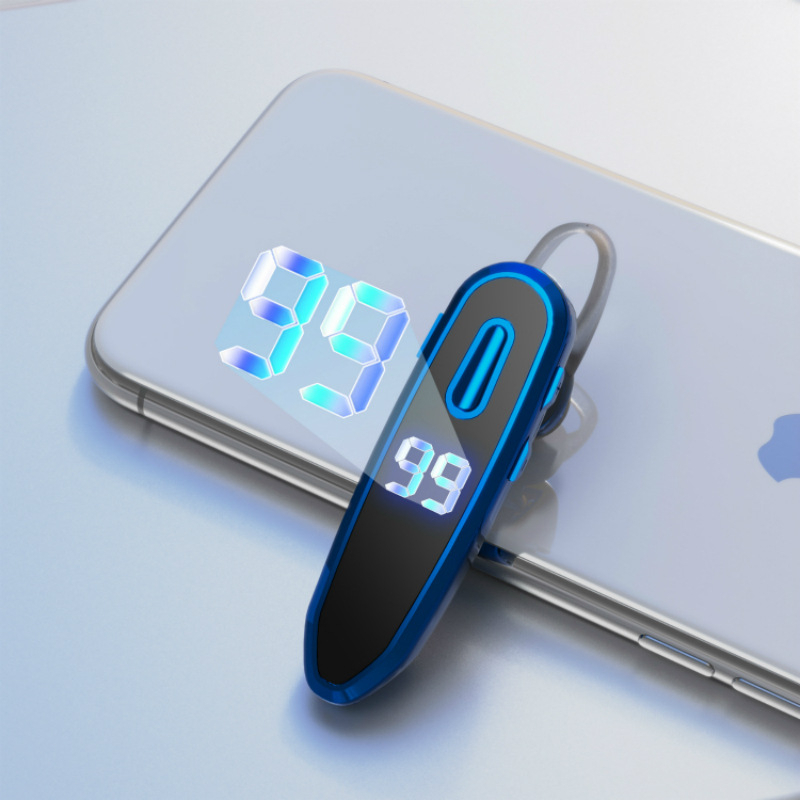 Tai Nghe Bluetooth 5.0 Pin 300mAh , Đàm Thoại - Nghe Nhạc Lên Đến 30 Giờ , Hiển Thị Led Báo % Pin .