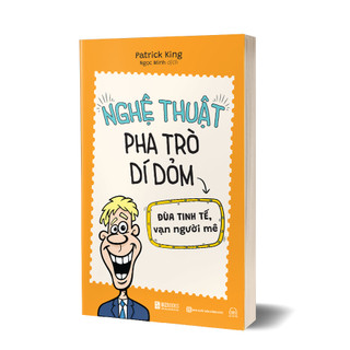 Sách bizbooks - nghệ thuật pha trò dí dỏm: đùa tinh tế, vạn người mê