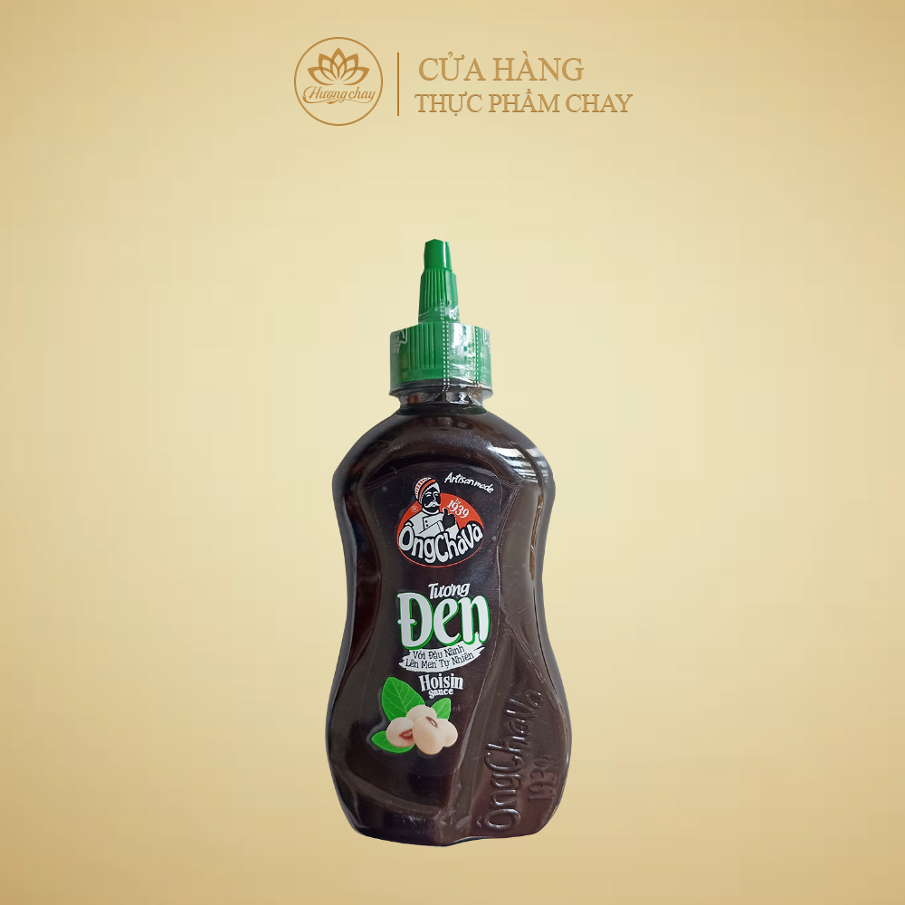 Tương đen chai dẹp Ông Chà Và 300g - Thực phẩm Hương Chay OCGV004