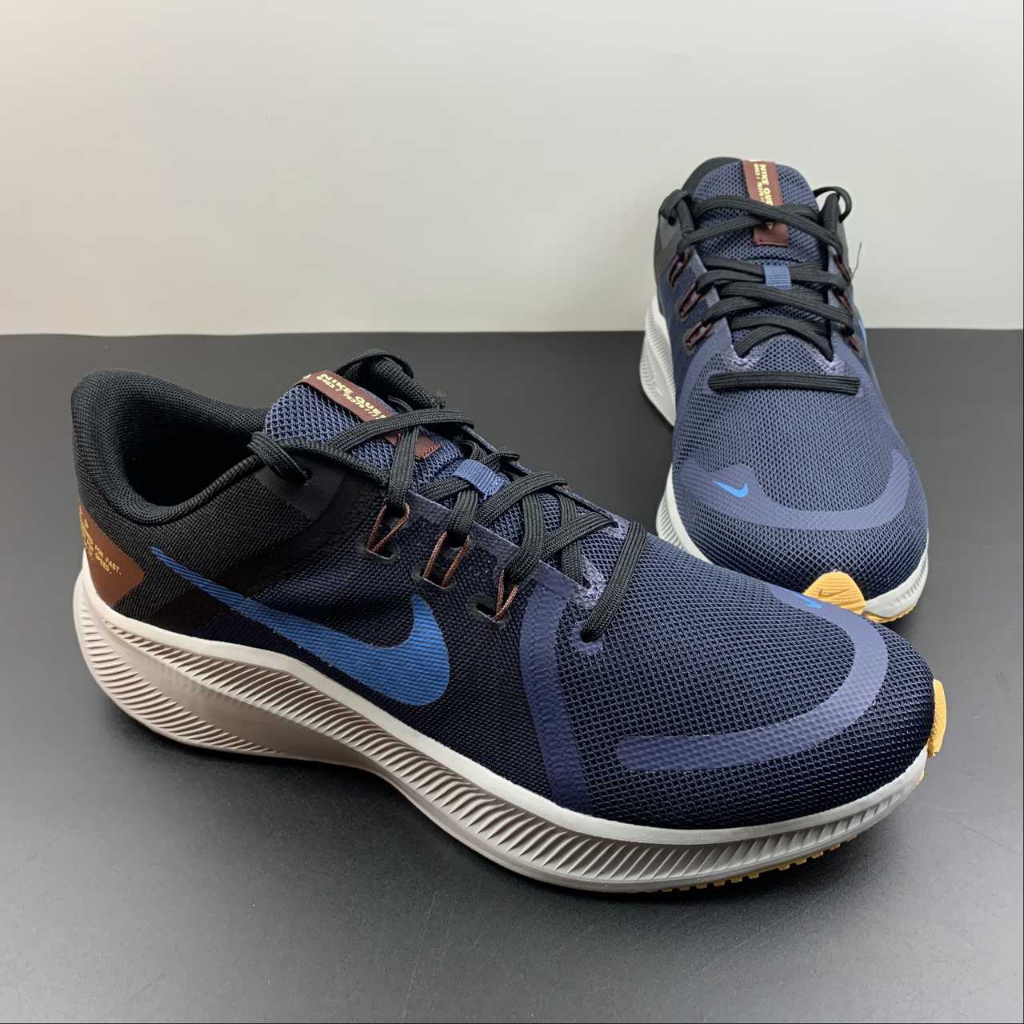 Giày Nike Running Quest 4 (2021)   đen Nam (M) [Auth - Chính Hãng - FullBox]